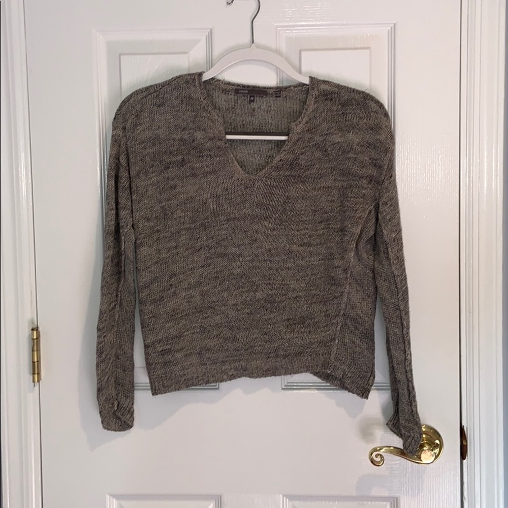VINCE Heather Grey Sweater